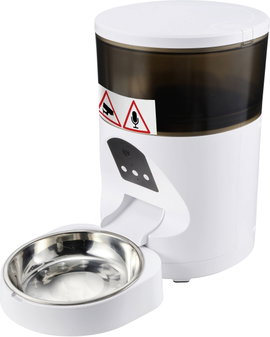 Állat kamera, Etető automata Fehér 1 db