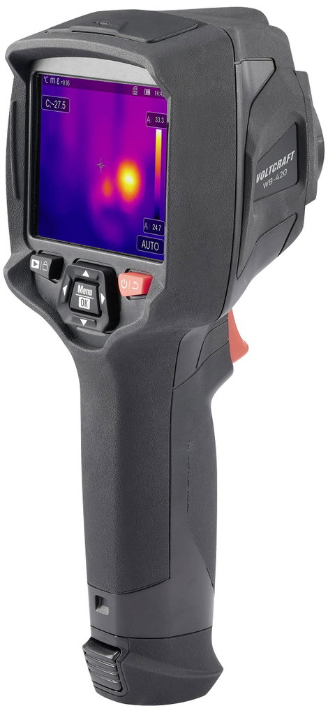 VOLTCRAFT WB-420 Hőkamera -20 - 550 °C 256 x 192 Pixel 25 Hz Beépített digitális kamera, Érintőképer 2. kép