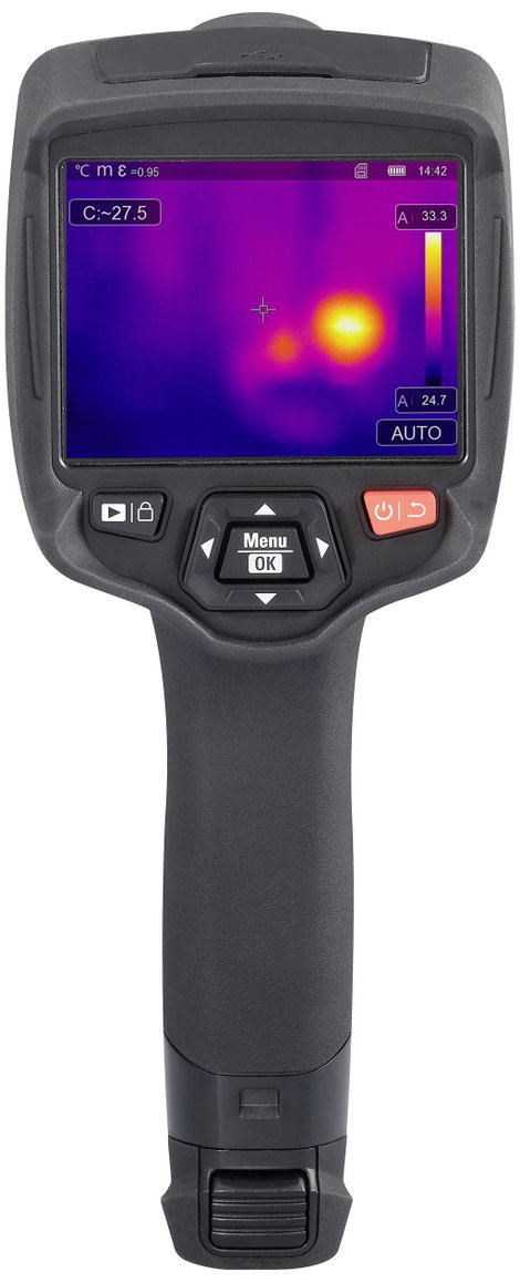 VOLTCRAFT WB-420 Hőkamera -20 - 550 °C 256 x 192 Pixel 25 Hz Beépített digitális kamera, Érintőképer 5. kép