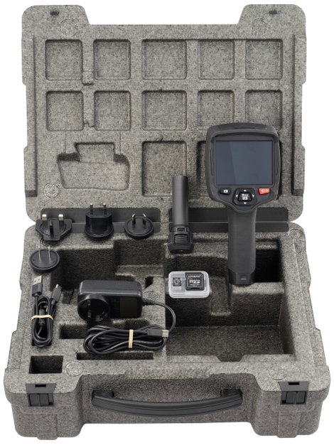 VOLTCRAFT WB-420 Hőkamera -20 - 550 °C 256 x 192 Pixel 25 Hz Beépített digitális kamera, Érintőképer 7. kép