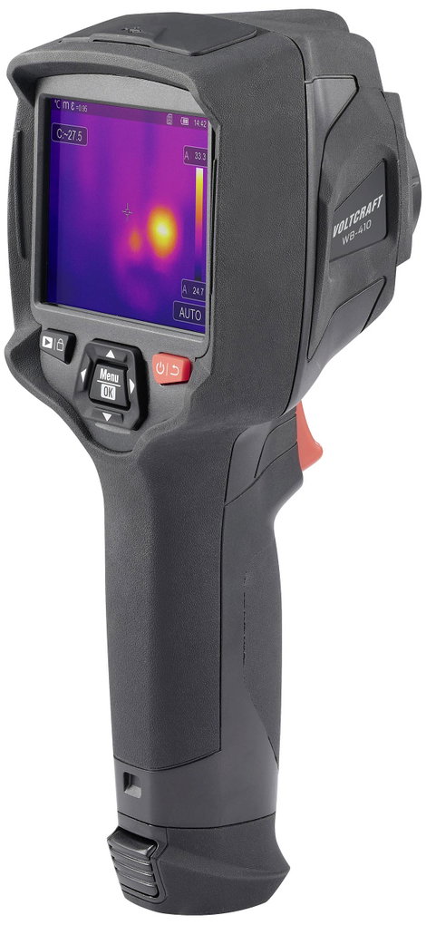 VOLTCRAFT WB-410 Hőkamera -20 - 550 °C 160 x 120 Pixel 25 Hz Beépített digitális kamera, Érintőképer 2. kép