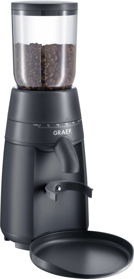 Graef CM702EU CM702EU Kávédaráló Fekete Fém darálómű