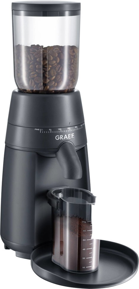 Graef CM702EU CM702EU Kávédaráló Fekete Fém darálómű 3. kép