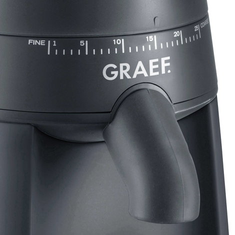 Graef CM702EU CM702EU Kávédaráló Fekete Fém darálómű 6. kép