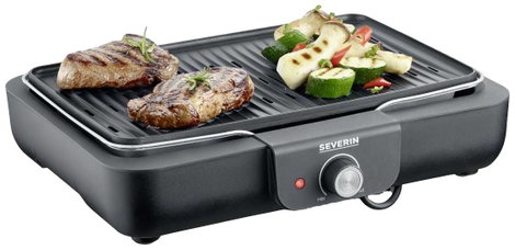 Severin 8556 Grillsütő Asztali Fekete 3. kép