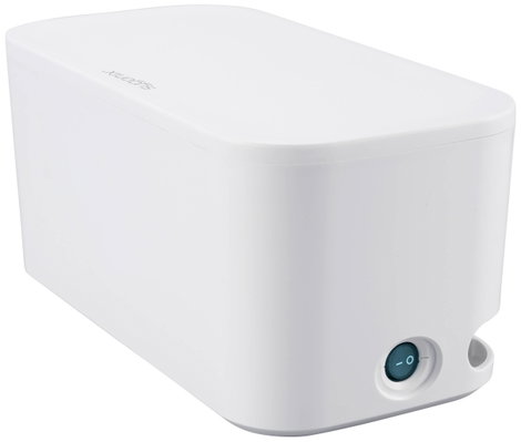 Sygonix SY-6118238 Dugaszolódoboz elosztóval 5 részes Fehér Védőérintkezős 1 db 4. kép