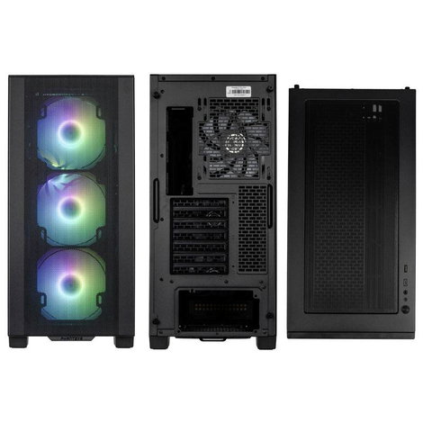 Phanteks Phanteks XT Pro Ultra Tempered Glass Windows, D-RGB - schwarz Midi torony Ház, Gaming doboz 4. kép