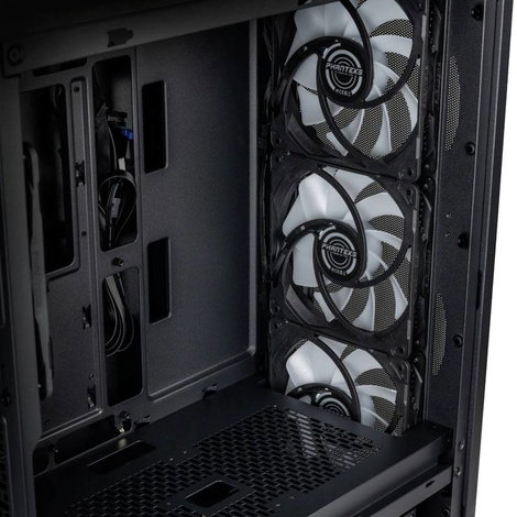 Phanteks Phanteks XT Pro Ultra Tempered Glass Windows, D-RGB - schwarz Midi torony Ház, Gaming doboz 8. kép