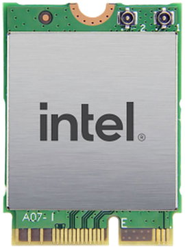 Intel NIC WI-FI6E AX211 2230 2x2 No vPro WLAN adapter M.2 2400 MBit/s