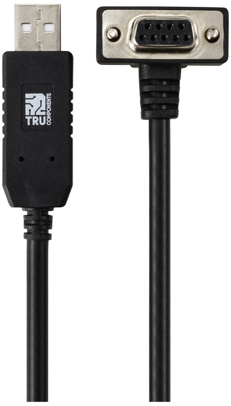 TRU COMPONENTS TC-12358896 TC-KW-413 Soros átalakító USB, RS-232 Bemenetek: 1 x Kimenetek száma: 1 x 2. kép