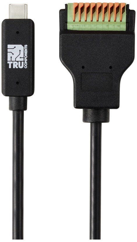 TRU COMPONENTS TC-12358900 TC-KW-415 Soros átalakító USB, RS-232 Bemenetek: 1 x Kimenetek száma: 1 x 2. kép