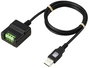 TRU COMPONENTS TC-12358892 TC-KW-190 Soros átalakító USB, RS-485, RS-422 Bemenetek: 1 x Kimenetek sz 3. bélyegkép