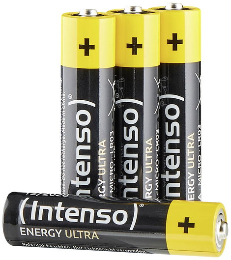 Intenso Mikroelem 7501414 Alkáli mangán 1250 mAh 1.5 V 4 db