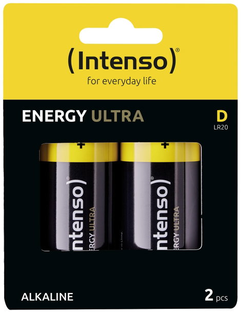Góliátelem Intenso 7501442 Alkáli mangán 1.5 V 12000 mAh 2 db 2. kép