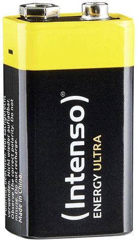 Intenso 7501451 9V-os elem Alkáli mangán 560 mAh 9 V 1 db