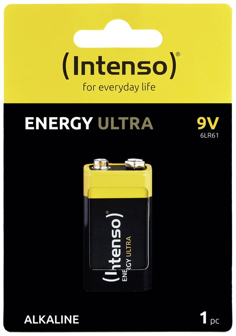 Intenso 7501451 9V-os elem Alkáli mangán 560 mAh 9 V 1 db 2. kép
