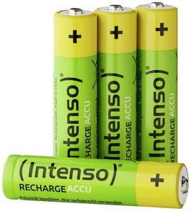 Intenso 7505114 Mikroakku NiMH 850 mAh 1.2 V 4 db