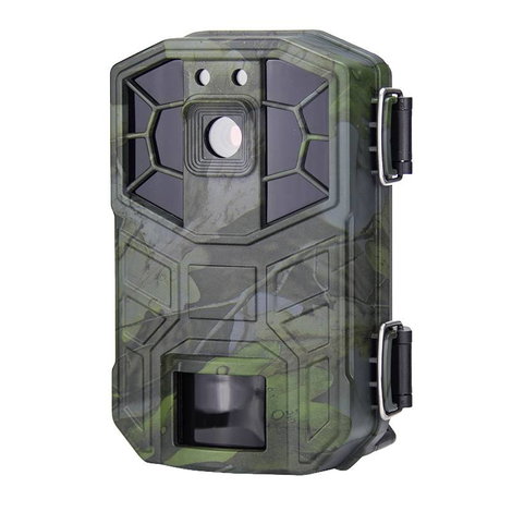 Berger & Schröter ES-DL-10W Vadmegfigyelő kamera 30 Megapixel Fekete LED-ek, Hangfelvevő, WLAN Szürk 2. kép