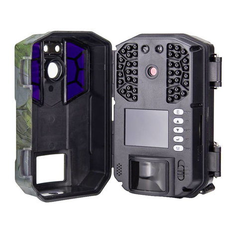 Berger & Schröter ES-DL-10W Vadmegfigyelő kamera 30 Megapixel Fekete LED-ek, Hangfelvevő, WLAN Szürk 4. kép
