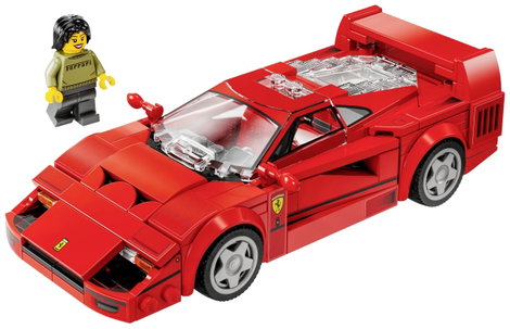 LEGO® SPEED CHAMPIONS 76934 Ferrari F40 szuperautó 2. kép