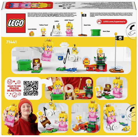 71441 LEGO® Super Mario™ Kalandozz az interaktív LEGO® Peach™-el 3. kép