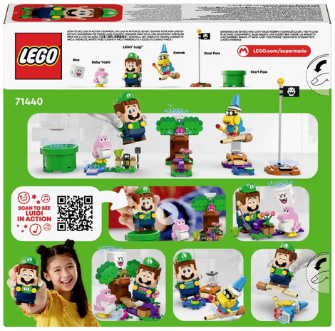 71440 LEGO® Super Mario™ Kalandozz az interaktív LEGO® Luigi™ játékkal 3. kép
