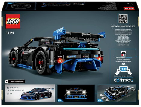 LEGO® TECHNIC 42176 Porsche GT4 e-Performance versenyautó 3. kép