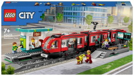 LEGO® CITY 60423 Villamos megállóval