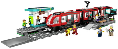 LEGO® CITY 60423 Villamos megállóval 2. kép