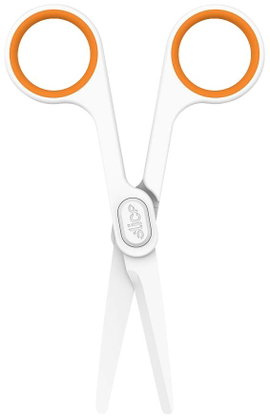 Slice 10544 Univerzális olló Balkezes, Jobbkezes 141 mm Fehér, Narancs