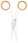 Slice 10544 Univerzális olló Balkezes, Jobbkezes 141 mm Fehér, Narancs bélyegkép