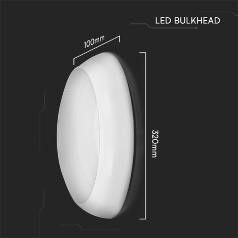 V-TAC 801-24 VT-8603-N LED-es kültéri fali lámpa LED EEK: E (A - G) 20 W Fehér 7. kép