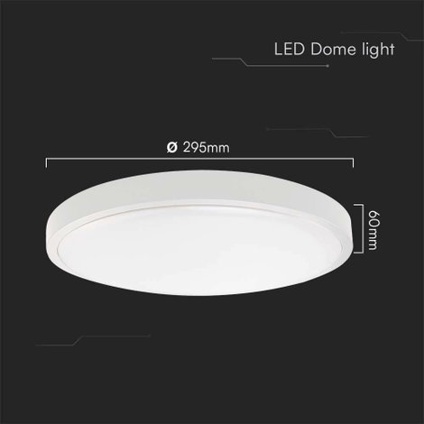 V-TAC 76191 VT-8624W-RD-N LED-es kültéri fali lámpa LED EEK: F (A - G) 24 W Fehér 3. kép
