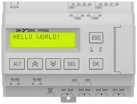 akYtec PR200.230.4.0 65862 Relé 230 V/AC