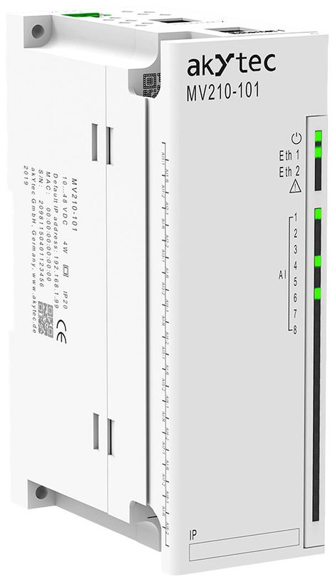 akYtec MV210-101 85254 SPS analóg bemeneti modul 24 V/DC