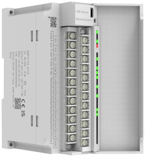 akYtec MK210-312 77273 I/O modul 24 V/DC 3. kép