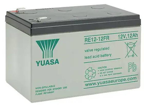 Yuasa Ólomakku 12 V 12 Ah Ólom-vlies (AGM) (Sz x Ma x Mé) 151 x 98 x 98 mm Kis önkisülés