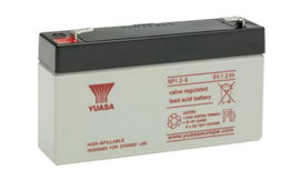 Yuasa Ólomakku 6 V 1.2 Ah Ólom-vlies (AGM) (Sz x Ma x Mé) 97 x 54.50 x 25 mm Kis önkisülés