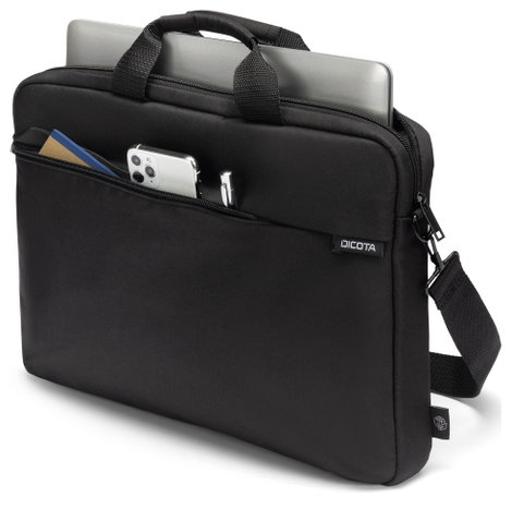 Dicota Notebook táska Slim Case ONE 35,56cm - 40,64cm Alkalmas: Max.: 40,6 cm (16) Fekete 4. kép