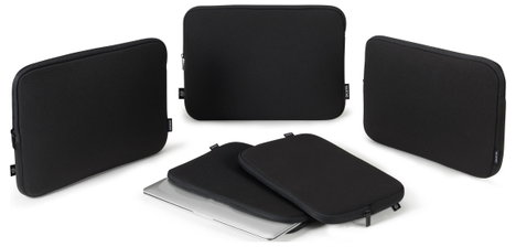 Dicota Notebook tasak Sleeve ONE 35,56cm - 35,81cm Alkalmas: Max.: 35,8 cm (14,1) Fekete 5. kép