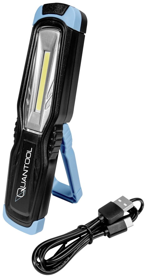 Brüder Mannesmann Q30650 Quantool LED Munkalámpa Akkuról üzemeltetett 2 W 250 lm 5. kép