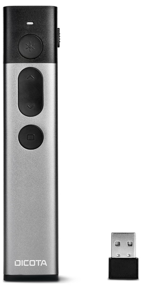 Dicota WIRELESS LASER PRESENTER Rádiójel vezérlésű Vezeték nélküli előadássegítő Lézermutatóval 2. kép