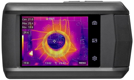 Benning TC 30 Hőkamera -20 - 400 °C 25 Hz 2 m-ig leesést tűrő 2. kép