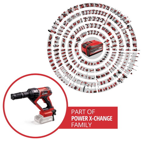 Einhell HYPRESSO 18/24-1 Power X-Change Akkus magasnyomású tisztító 24 bar Hideg víz 3. kép