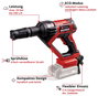 Einhell HYPRESSO 18/24-1 Power X-Change Akkus magasnyomású tisztító 24 bar Hideg víz 4. bélyegkép
