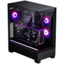 Phanteks Phanteks XT View Tempered Glass Windows, D-RGB - schwarz Midi torony Gaming doboz, Ház, Szá 3. bélyegkép