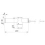 Gresser Laser Lézermodul Vonal Zöld 50 mW LD532-50-230(40x210)-G 3. bélyegkép