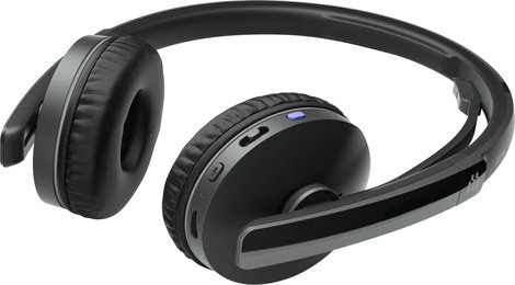 EPOS Telefon On Ear headset Bluetooth® Stereo Fekete Noise Cancelling Hangerő szabályozás, Mikrofon  2. kép