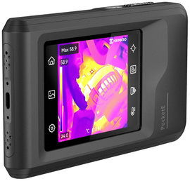 HIKMICRO PocketE Hőkamera -20 - 350 °C 96 x 96 Pixel 25 Hz Beépett LED-es lámpa, WiFi