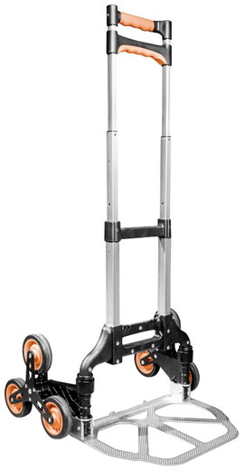 Brüder Mannesmann M00946 Lépcsőjáró kocsi Összehajtható Acél, Műanyag Terhelés (max.): 80 kg